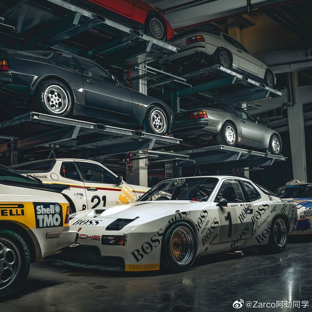 这一屋子保时捷 也太特么有感觉了吧