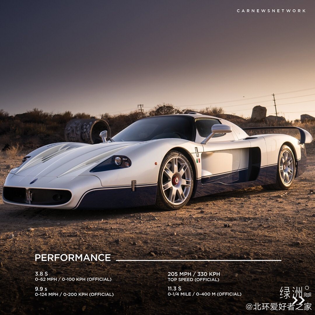 玛莎拉蒂MC12超级跑车，转眼就变老车！ 80后的记忆