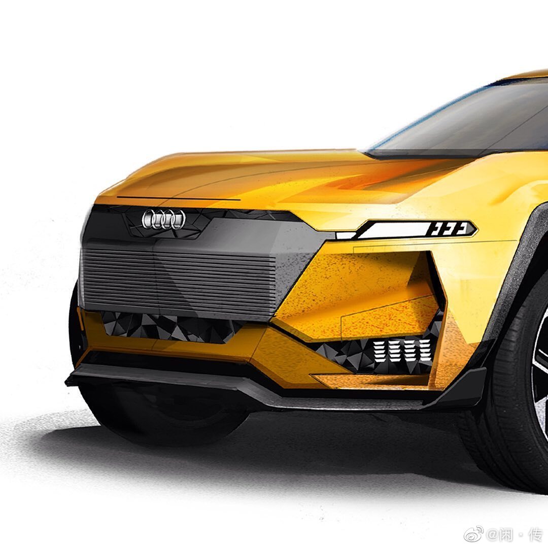 外形相当科幻大胆，全新一代奥迪Q5假想渲染图曝光