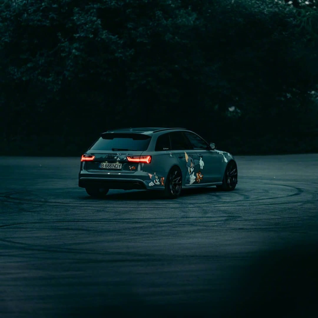 好看的汽车：超可爱涂装的奥迪RS6