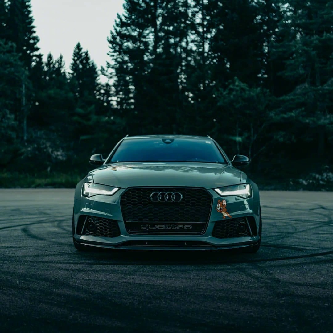 好看的汽车：超可爱涂装的奥迪RS6