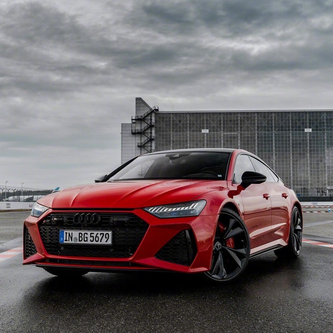 五种颜色的奥迪rs7，喜欢哪一个颜色