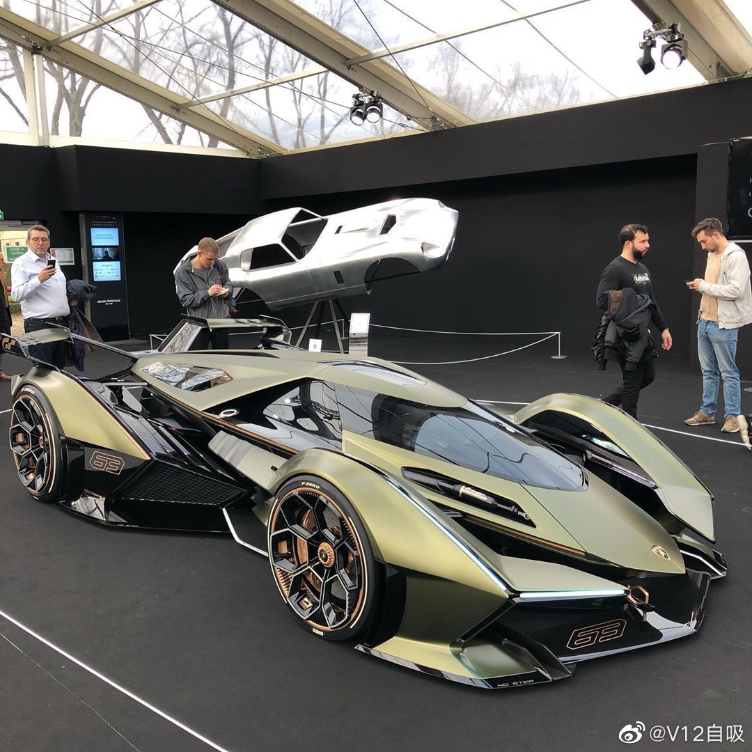 兰博基尼概念车发布，超帅！
