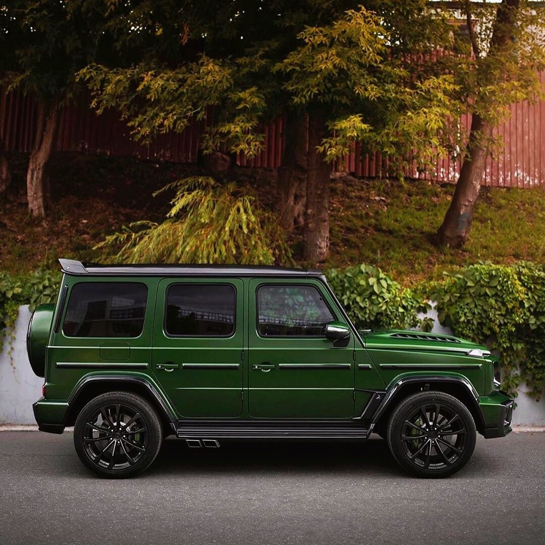 汽车美图大赏：Mercedes AMG G,这颜色真棒