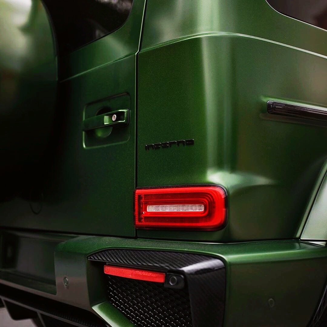 汽车美图大赏：Mercedes AMG G,这颜色真棒