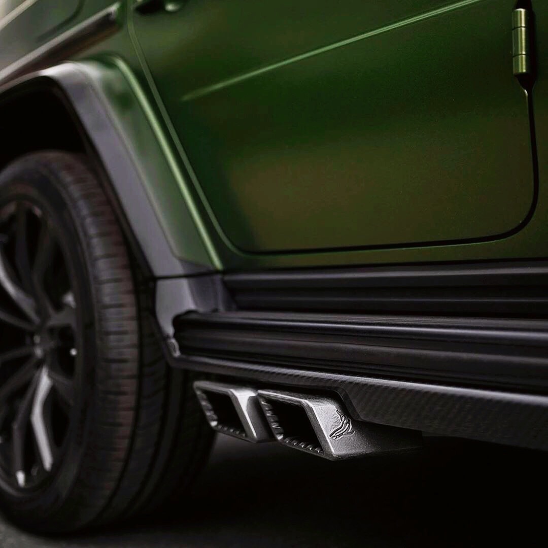 汽车美图大赏：Mercedes AMG G,这颜色真棒