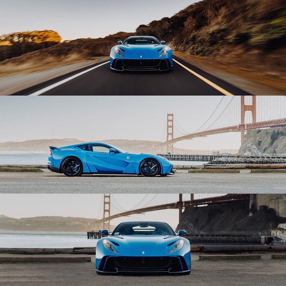 汽车美图抢先看：宽体法拉利世界上能有几辆