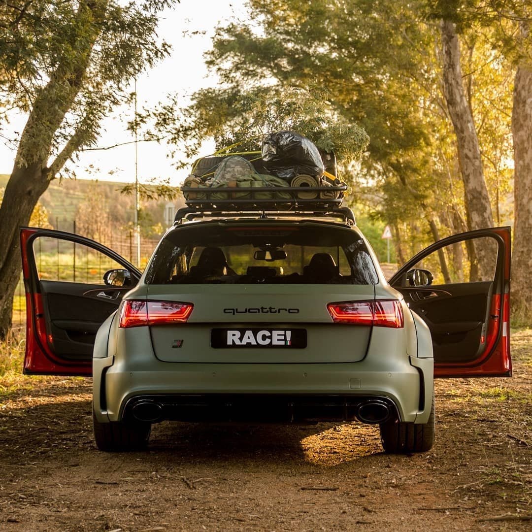 汽车美图抢先看：这样的奥迪RS6女车主…