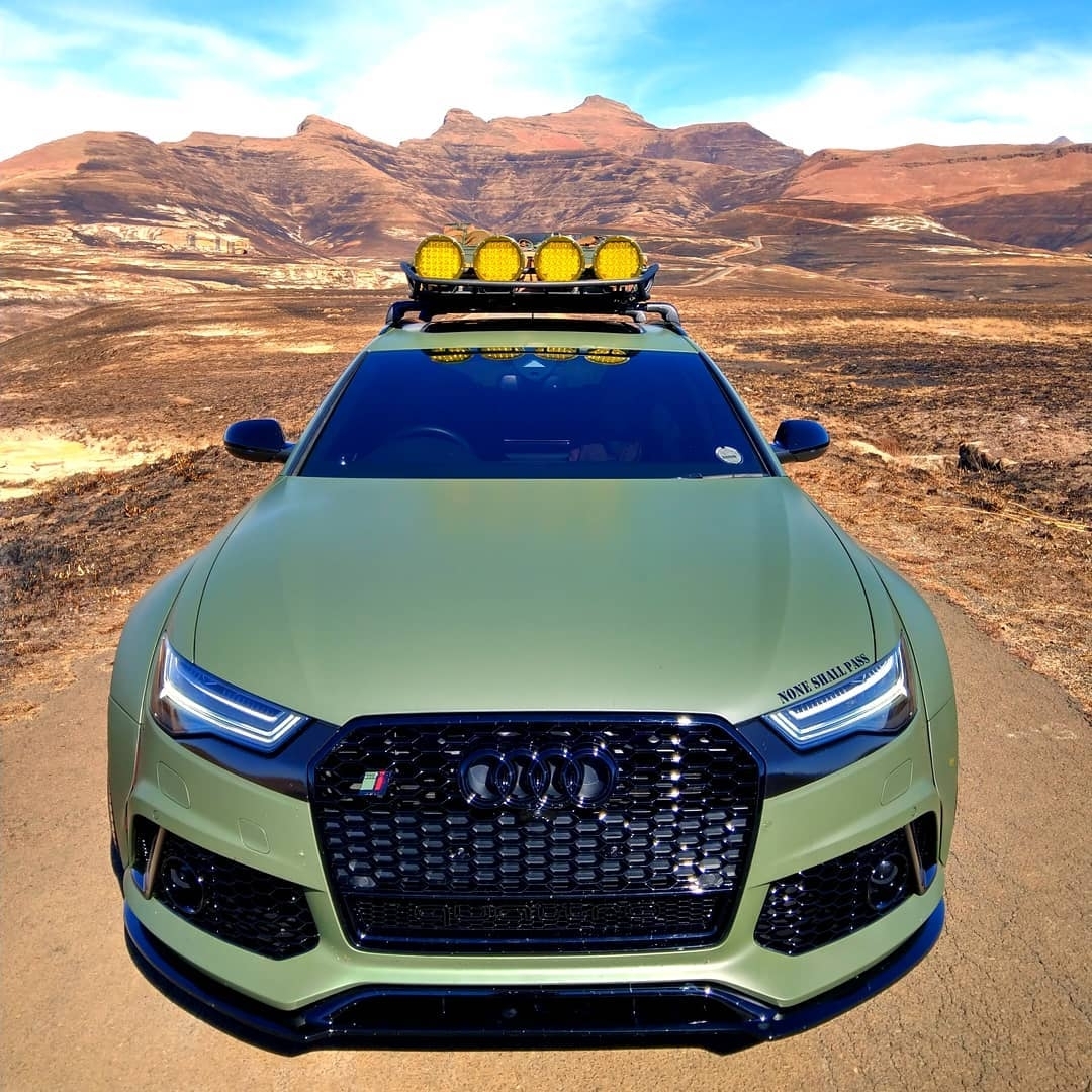 汽车美图抢先看：这样的奥迪RS6女车主…