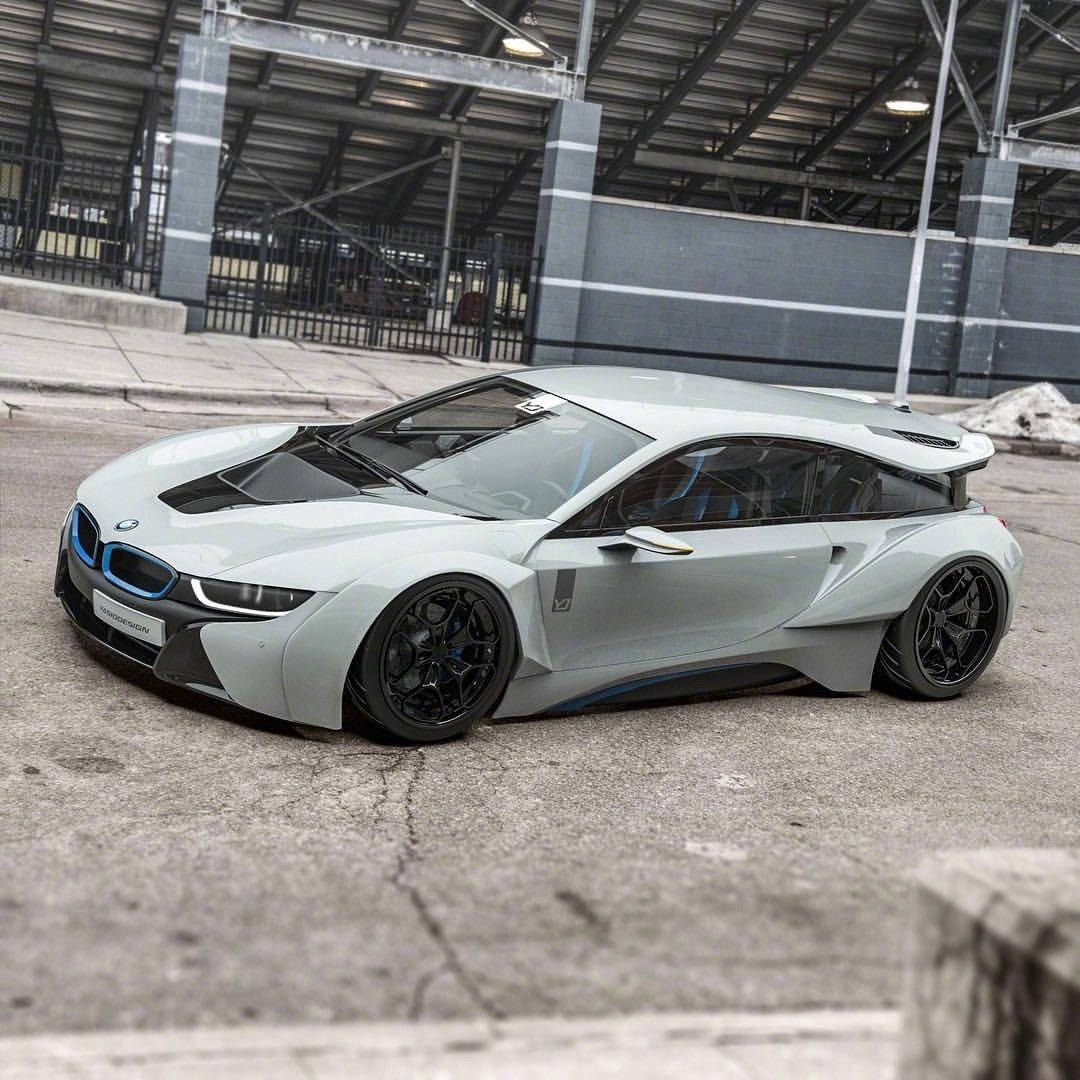 精美汽车图集：猎装版的宝马i8太帅了吧