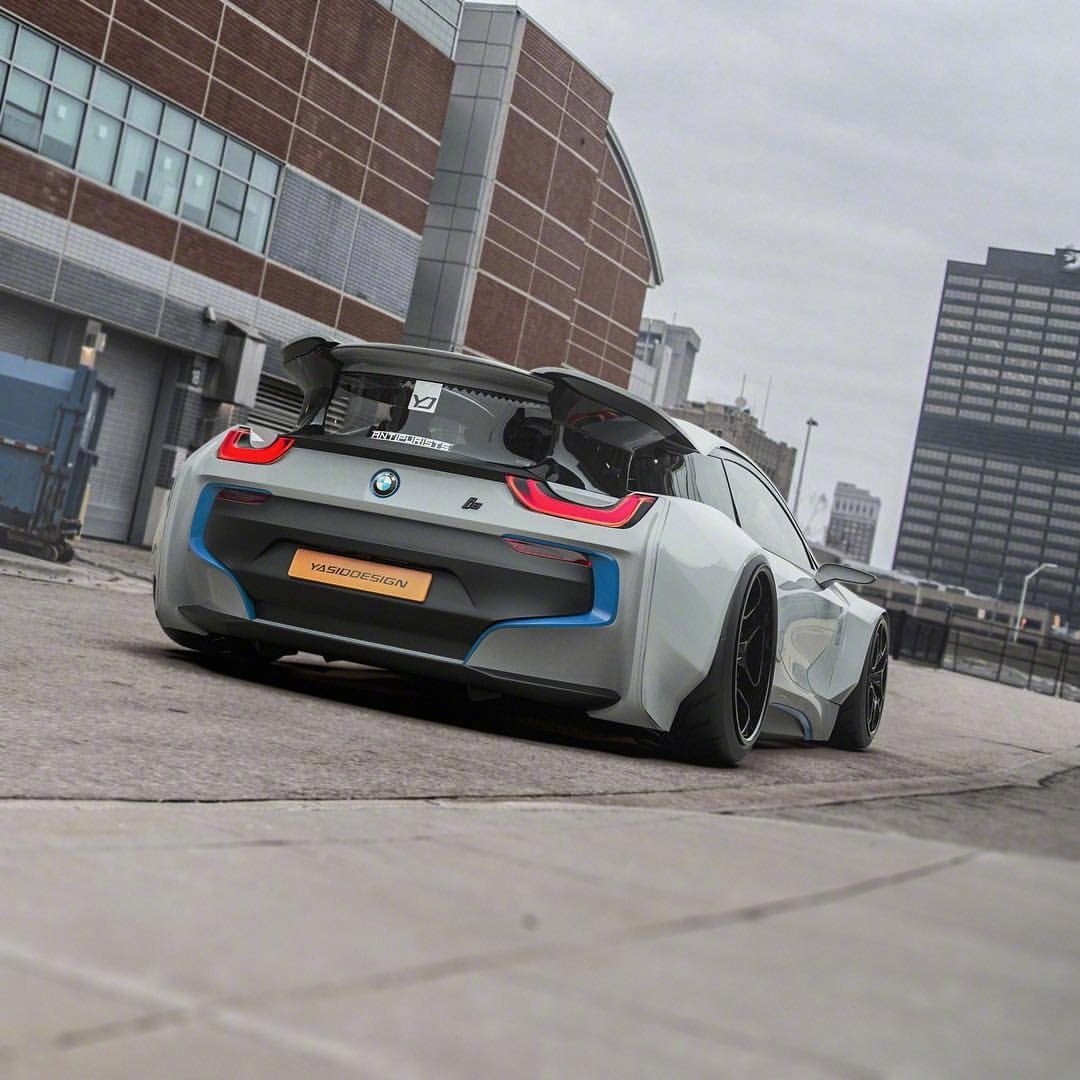 精美汽车图集：猎装版的宝马i8太帅了吧