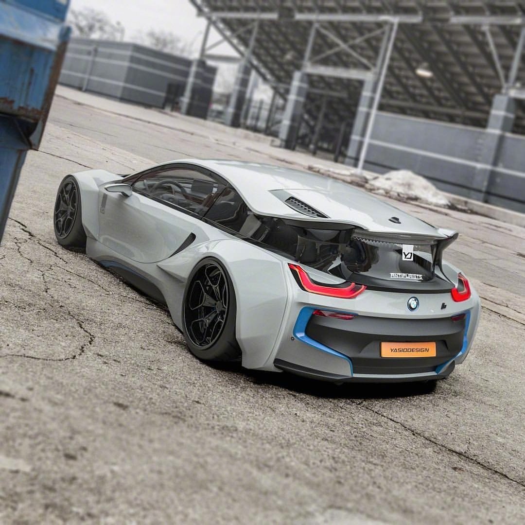 精美汽车图集：猎装版的宝马i8太帅了吧