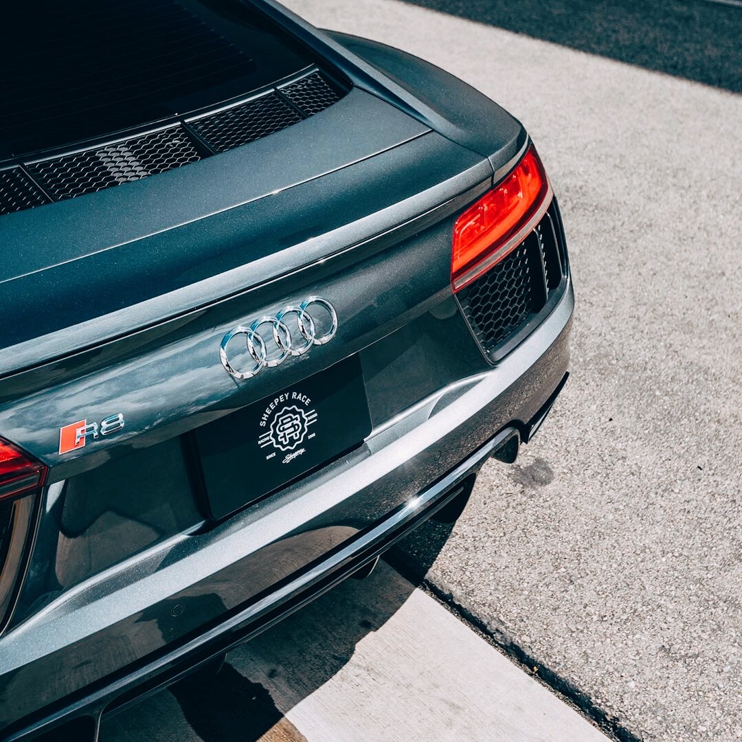 好看的汽车图片：晚安，这可不是一般的Audi R8