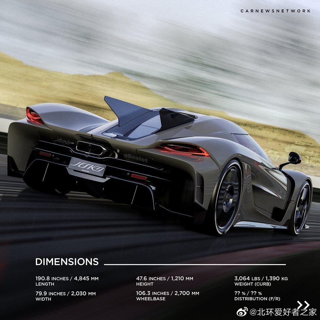 科尼赛克Jesko Absolut是不是你的梦想超跑？