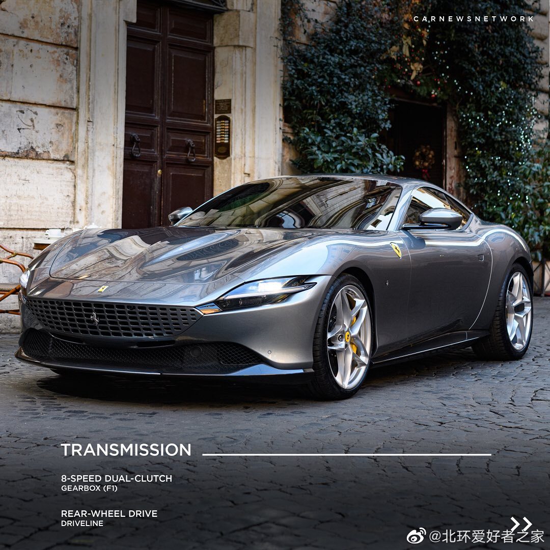 法拉利Roma入门跑车，力压奥迪的三块屏！