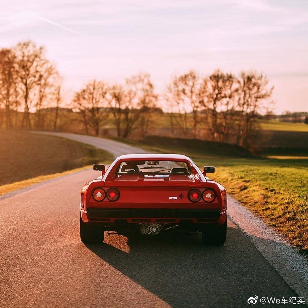 优雅的一台法拉利，法拉利288 GTO