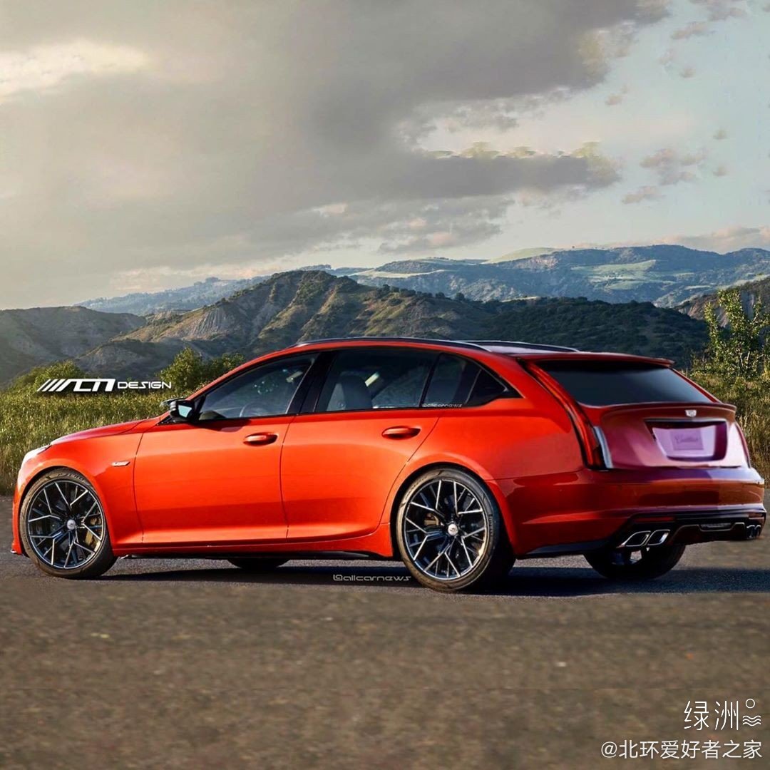 汽车美图：凯迪拉克CT5-V旅行版怎么样