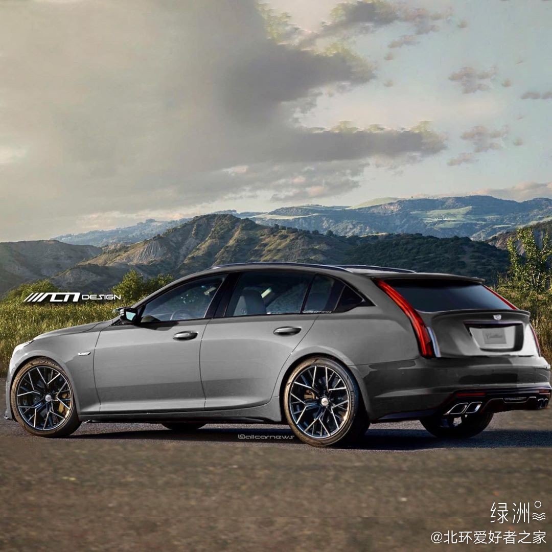 汽车美图：凯迪拉克CT5-V旅行版怎么样