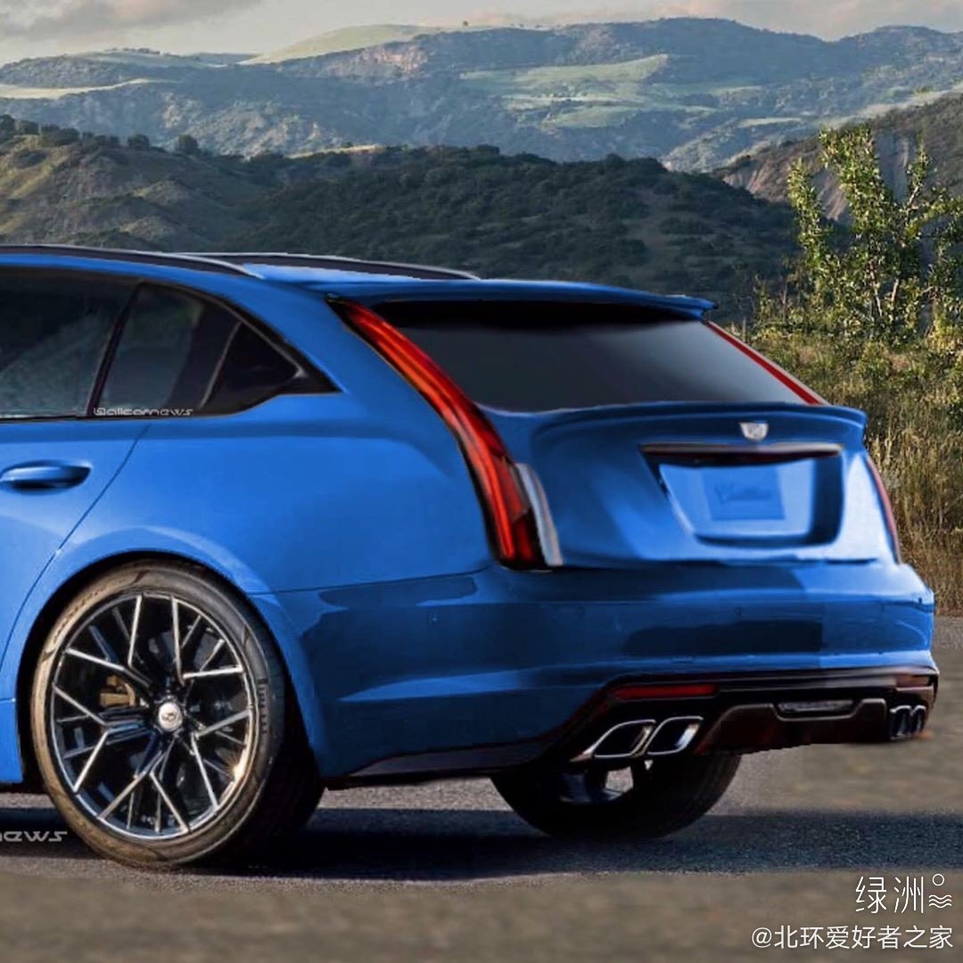 汽车美图：凯迪拉克CT5-V旅行版怎么样