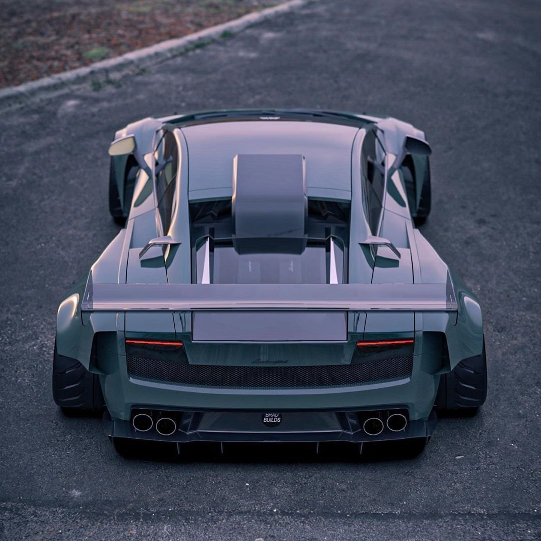 汽车美图：大公牛兰博基尼盖拉多