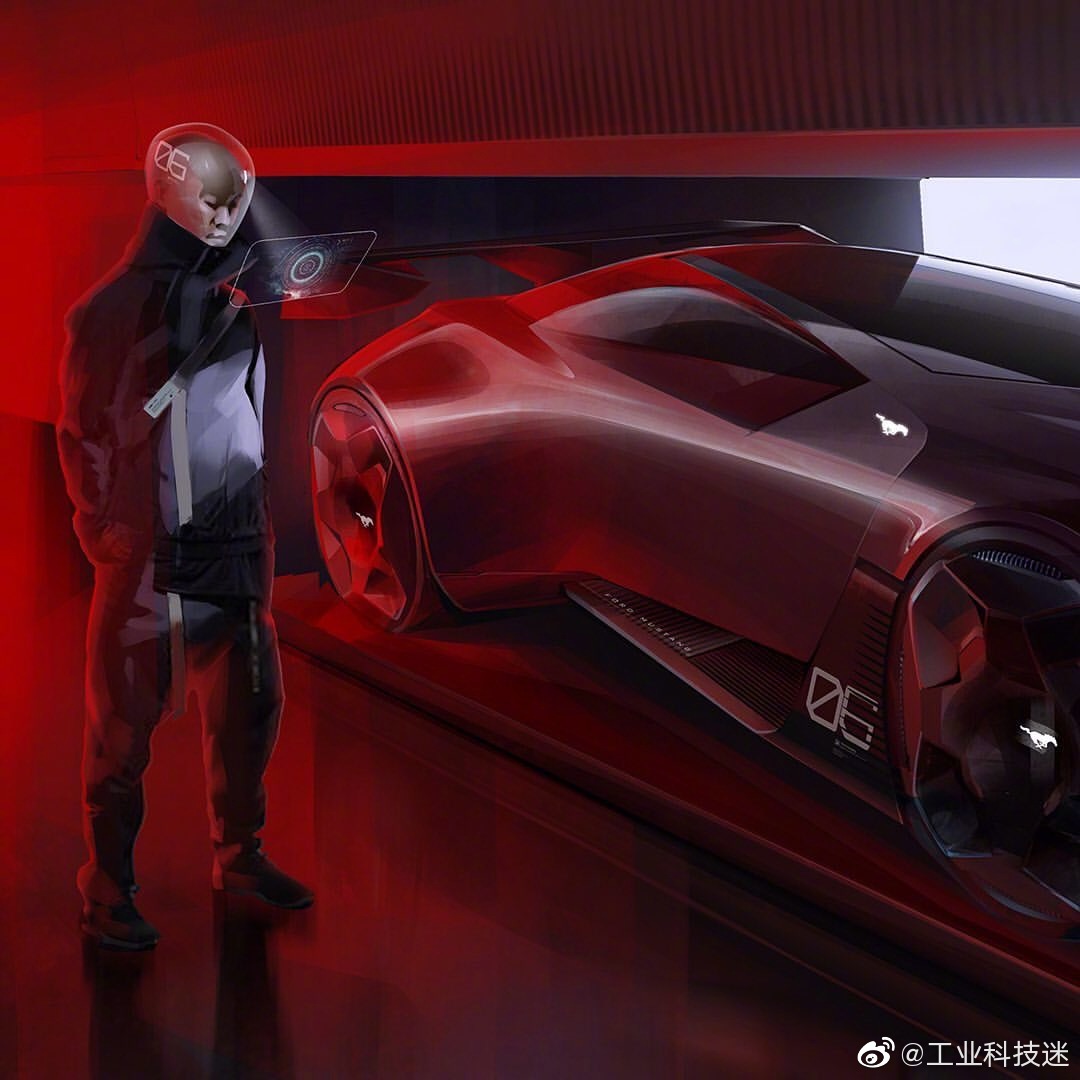 2030年福特野马EV设计，爱了吗？