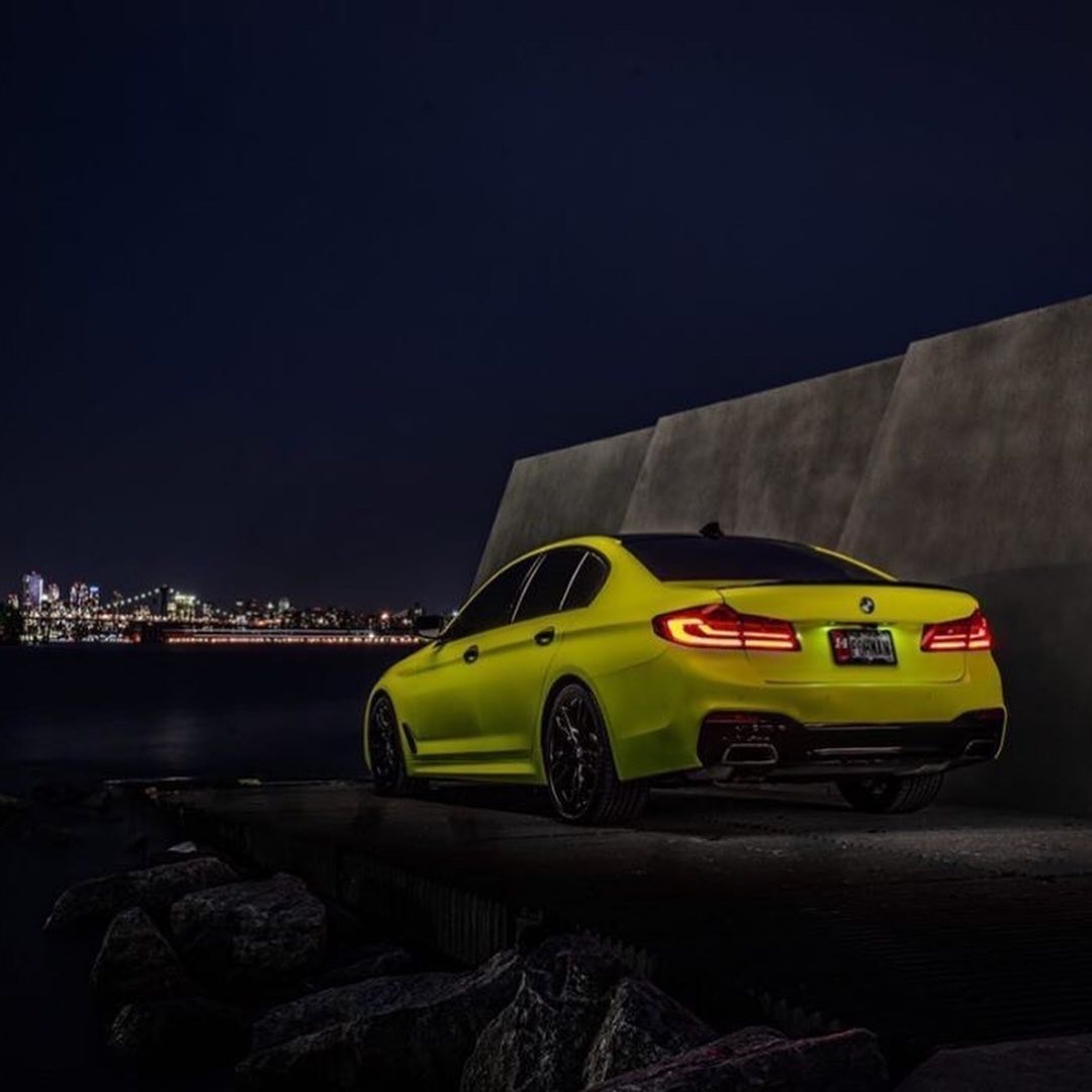 宝马M5：实车真的太漂亮了！