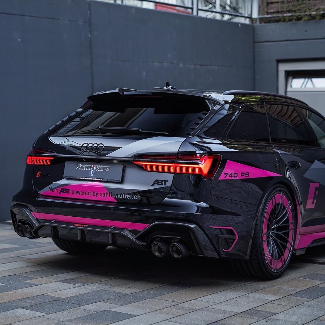 这台奥迪RS6真的好看，不愧是标杆!