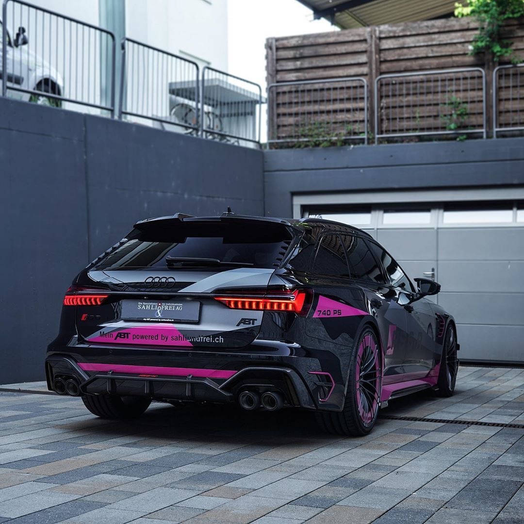 这台奥迪RS6真的好看，不愧是标杆!