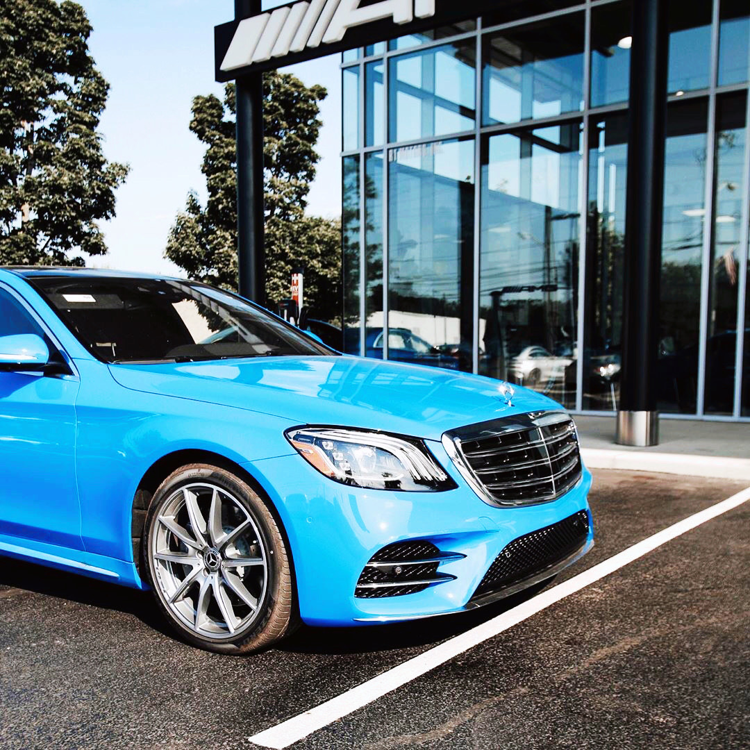 那立标是不是很带感 这就是Mercedes的魅力 Mercedes Benz S