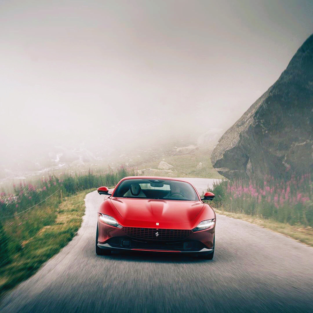 当看到ta的时候，感觉销量是不用愁的…… Ferrari Roma