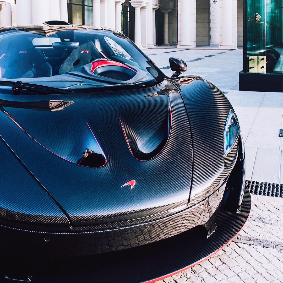 汽车美图：McLaren P1，车尾设计很棒