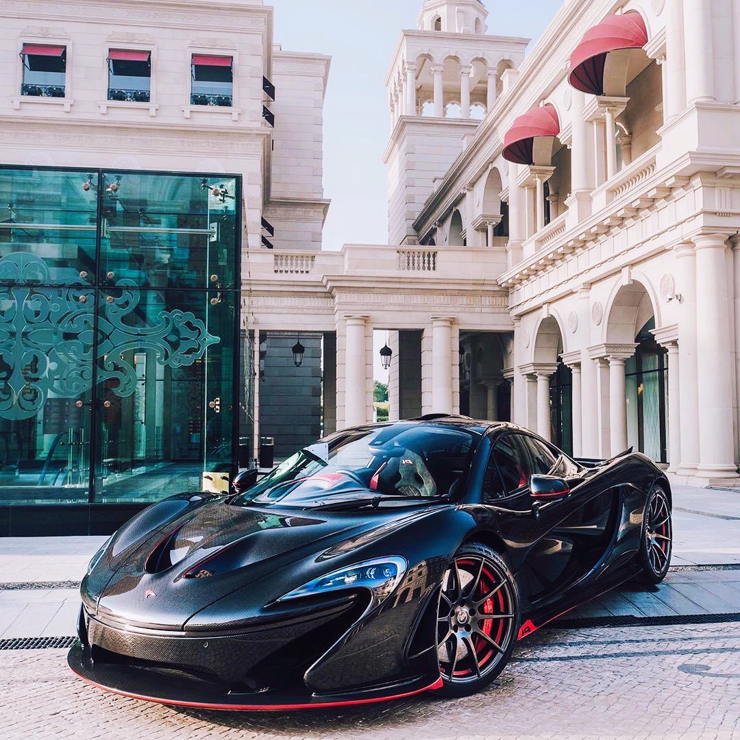 汽车美图：McLaren P1，车尾设计很棒