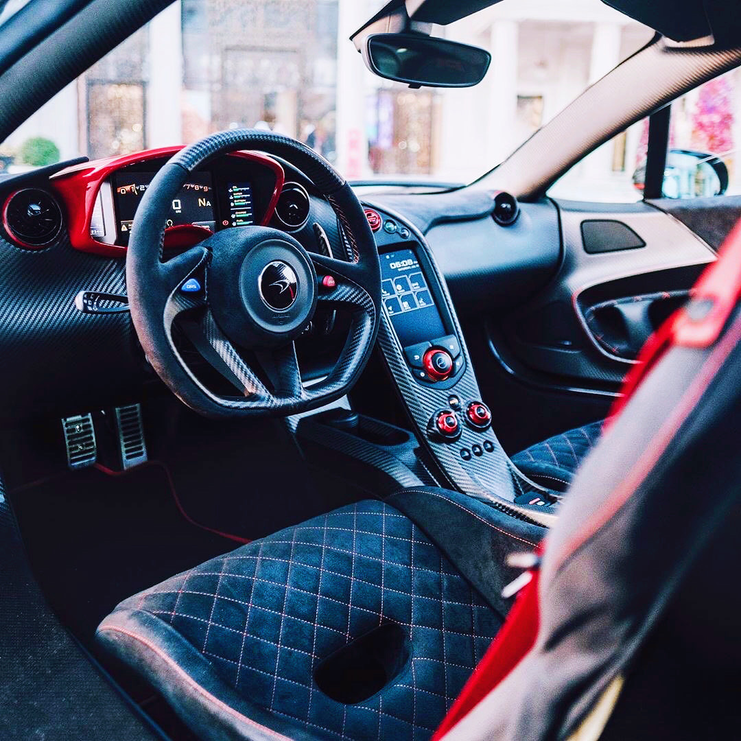 汽车美图：McLaren P1，车尾设计很棒