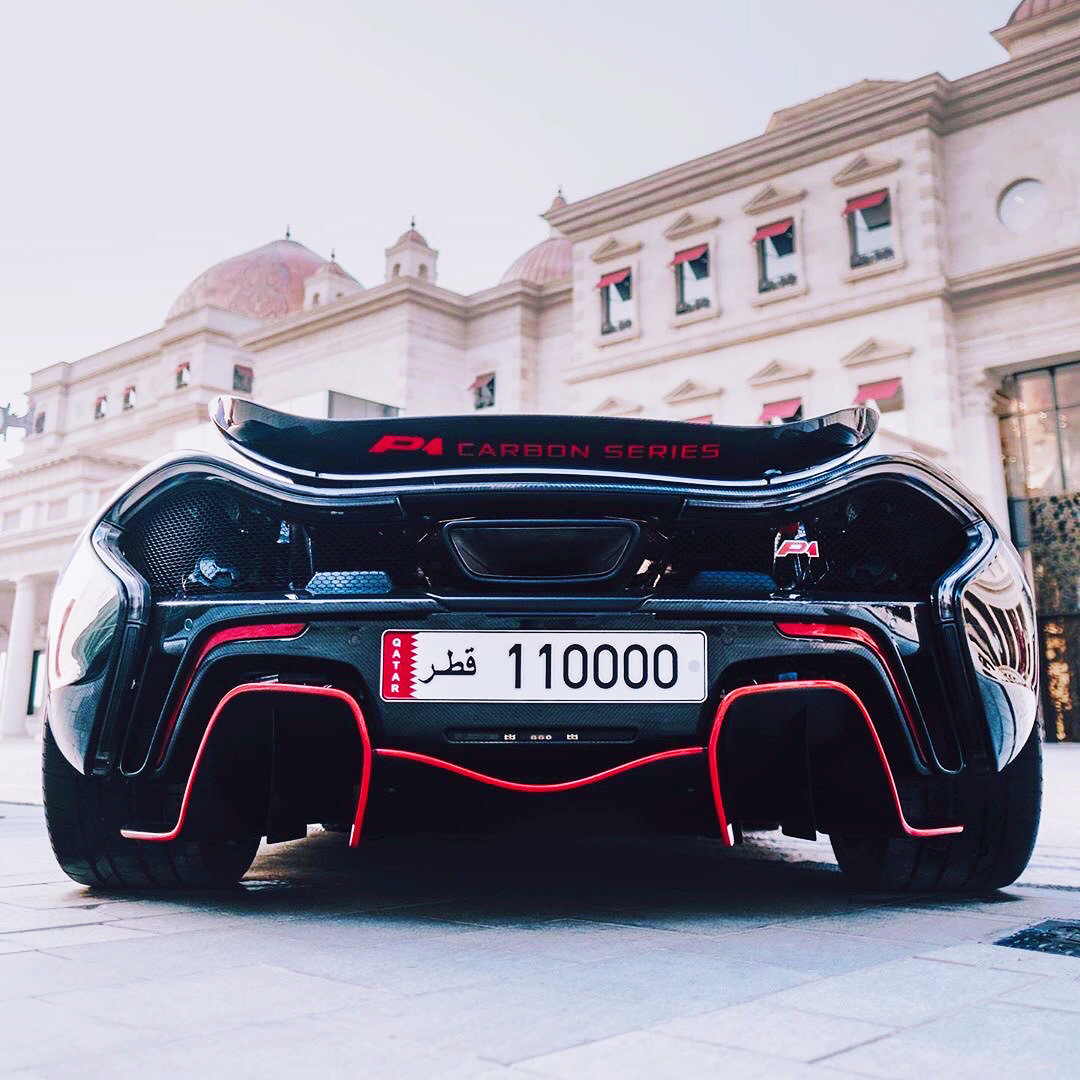 汽车美图：McLaren P1，车尾设计很棒