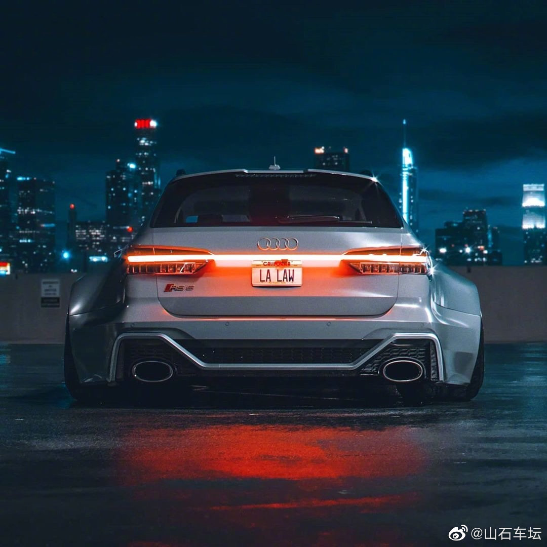 汽车美图赏析：这样的奥迪RS6你们喜欢吗