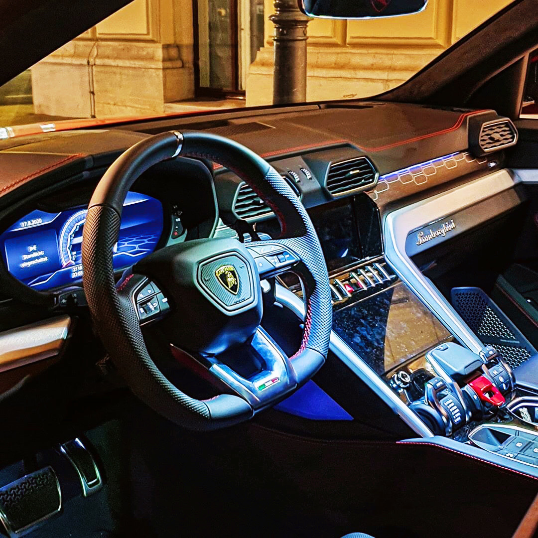 4.0T V8发动机的Lamborghini Urus,喜欢么？