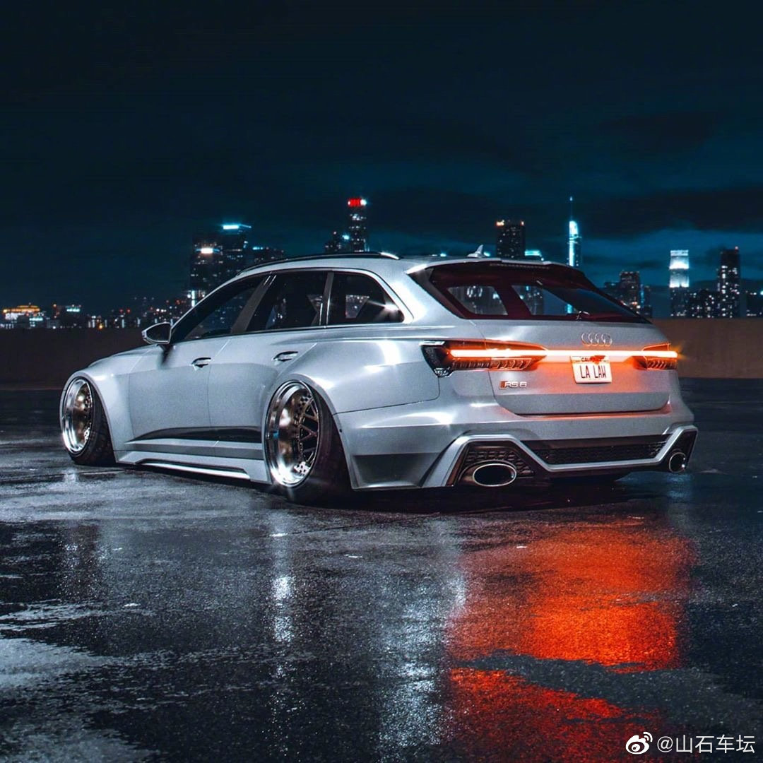 汽车美图赏析：这样的奥迪RS6你们喜欢吗