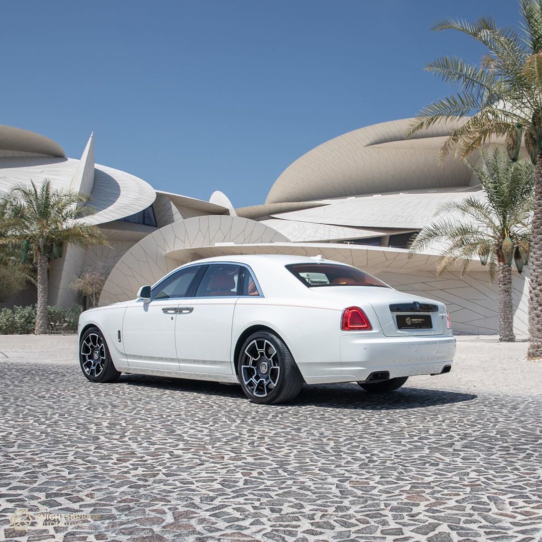 暗黑女神。Rolls-Royce Ghost Black Badge。