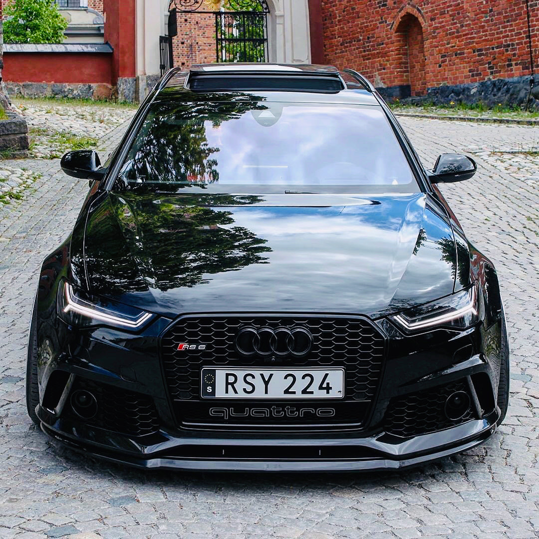 奥迪RS6：实车真的太漂亮了！