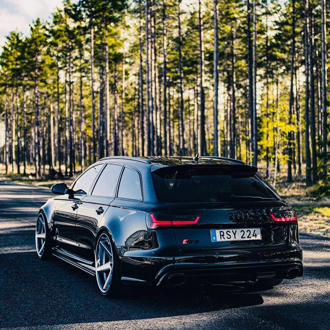 奥迪RS6：实车真的太漂亮了！