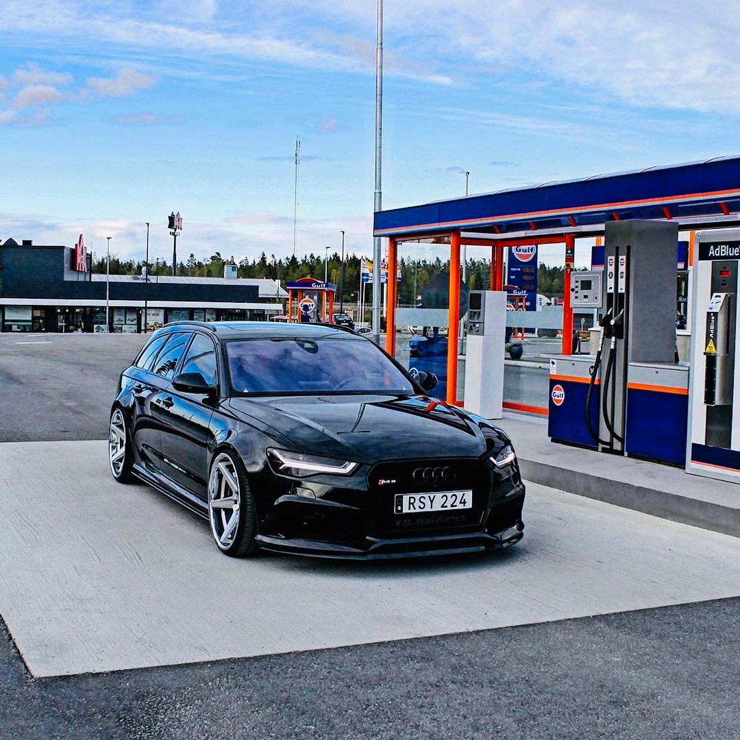 奥迪RS6：实车真的太漂亮了！