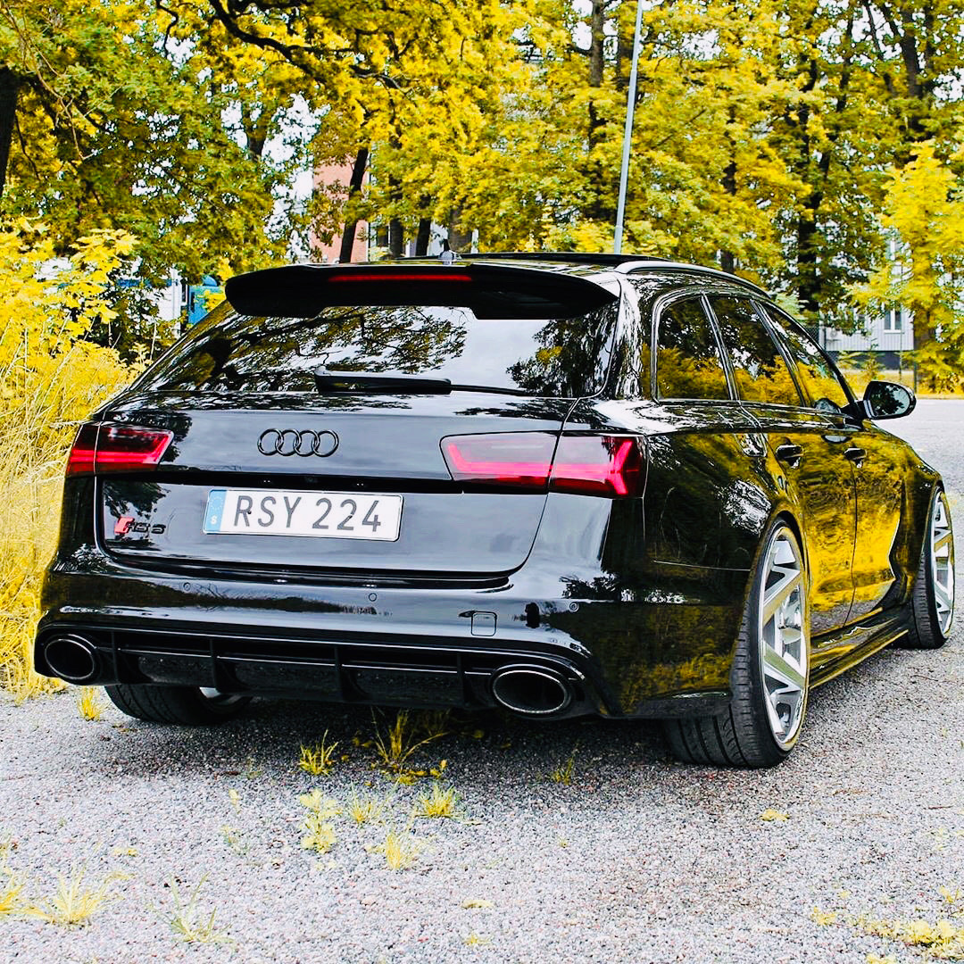 奥迪RS6：实车真的太漂亮了！