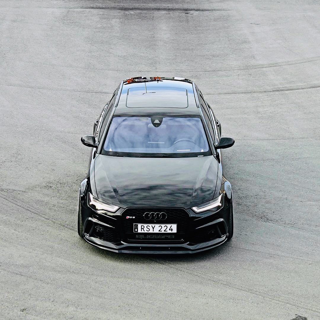 奥迪RS6：实车真的太漂亮了！