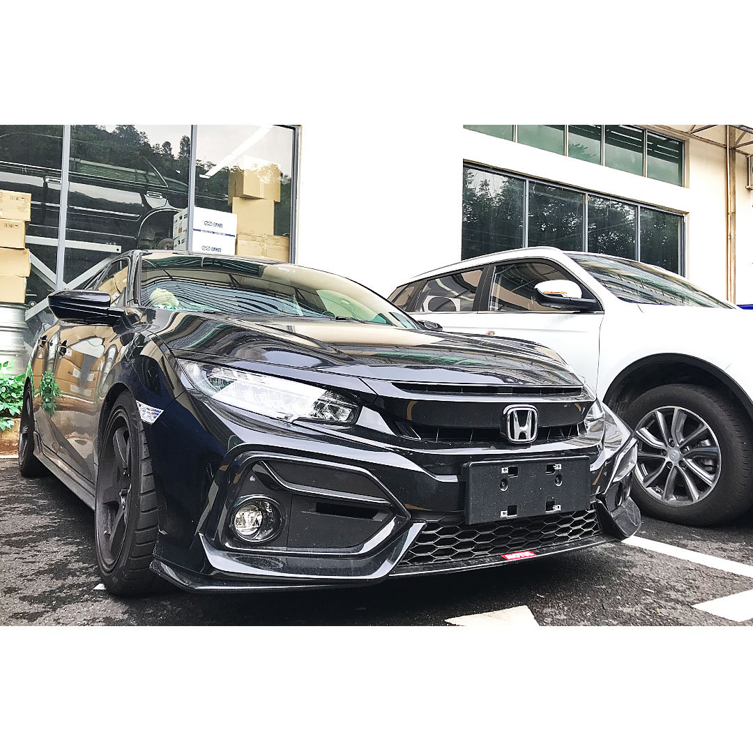 高清汽车美图：两厢版 本田思域 FK7 素黑