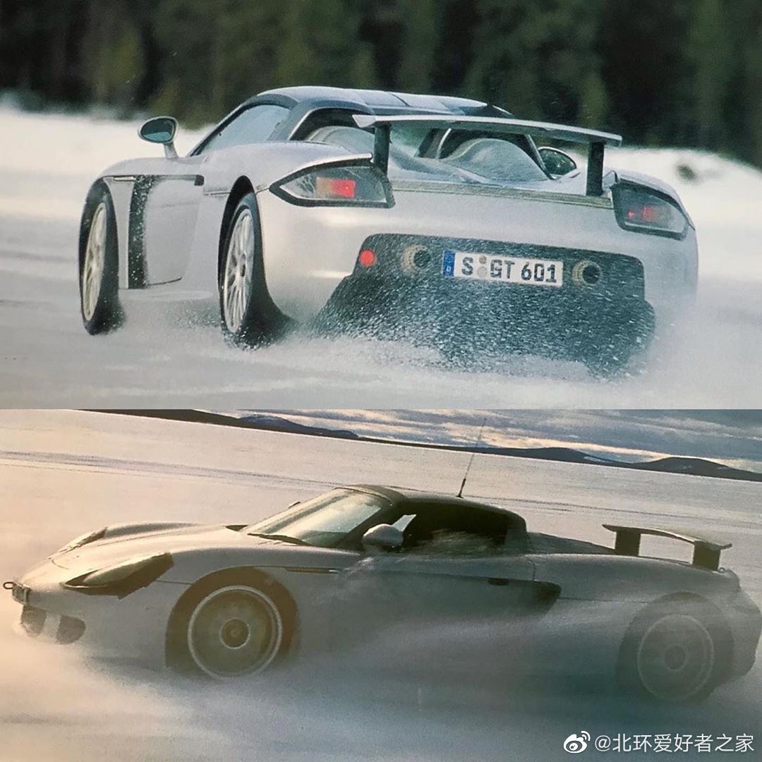 来一组保时捷卡雷拉GT测试图片！