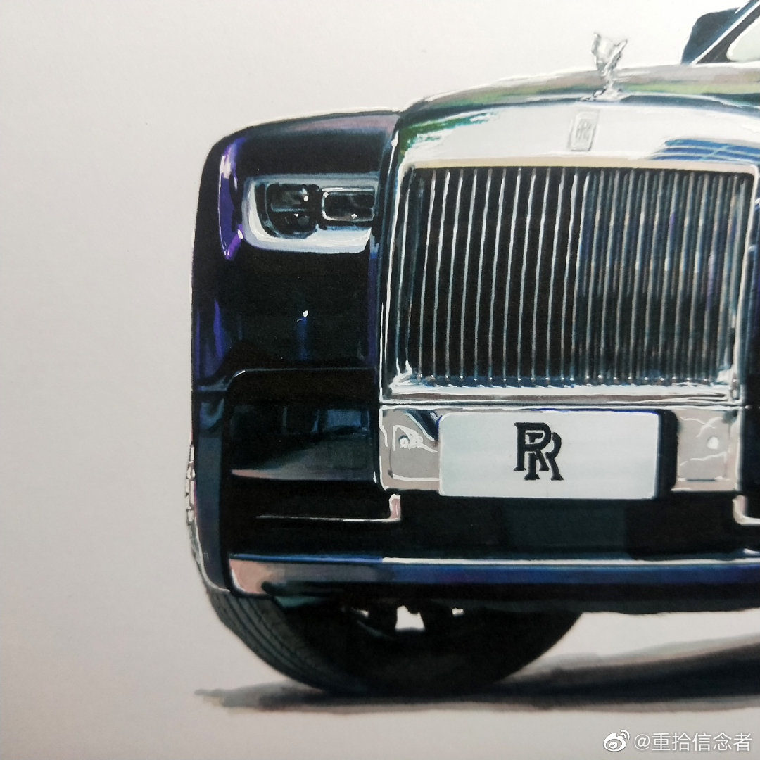 劳斯莱斯 幻影，豪车中的巅峰座驾。