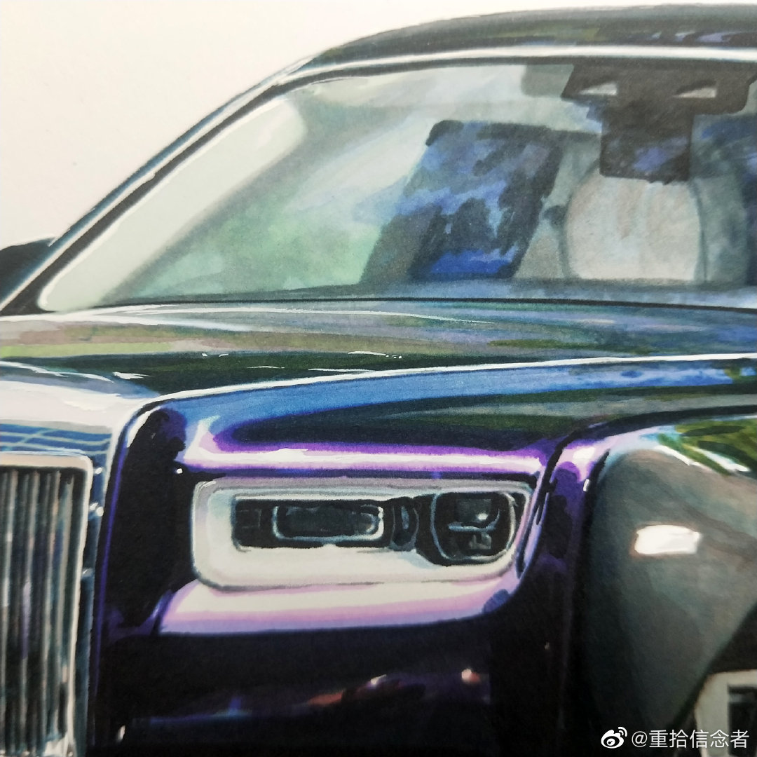 劳斯莱斯 幻影，豪车中的巅峰座驾。