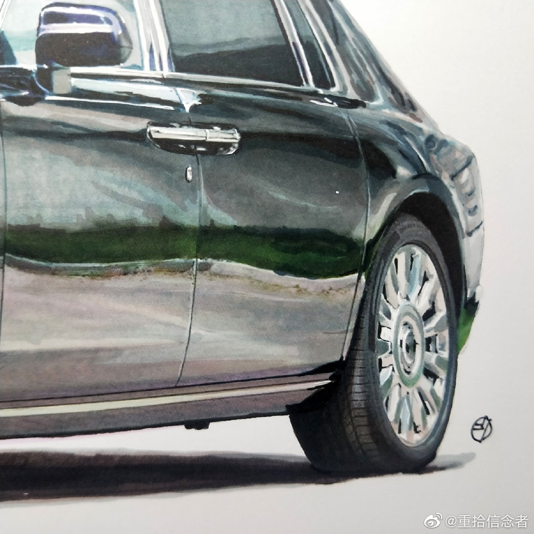 劳斯莱斯 幻影，豪车中的巅峰座驾。