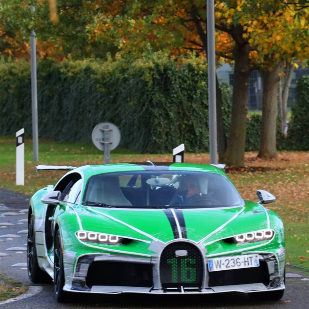 分享图片 莫尔塞姆，Bugatti Pur Sport（蝰蛇绿）