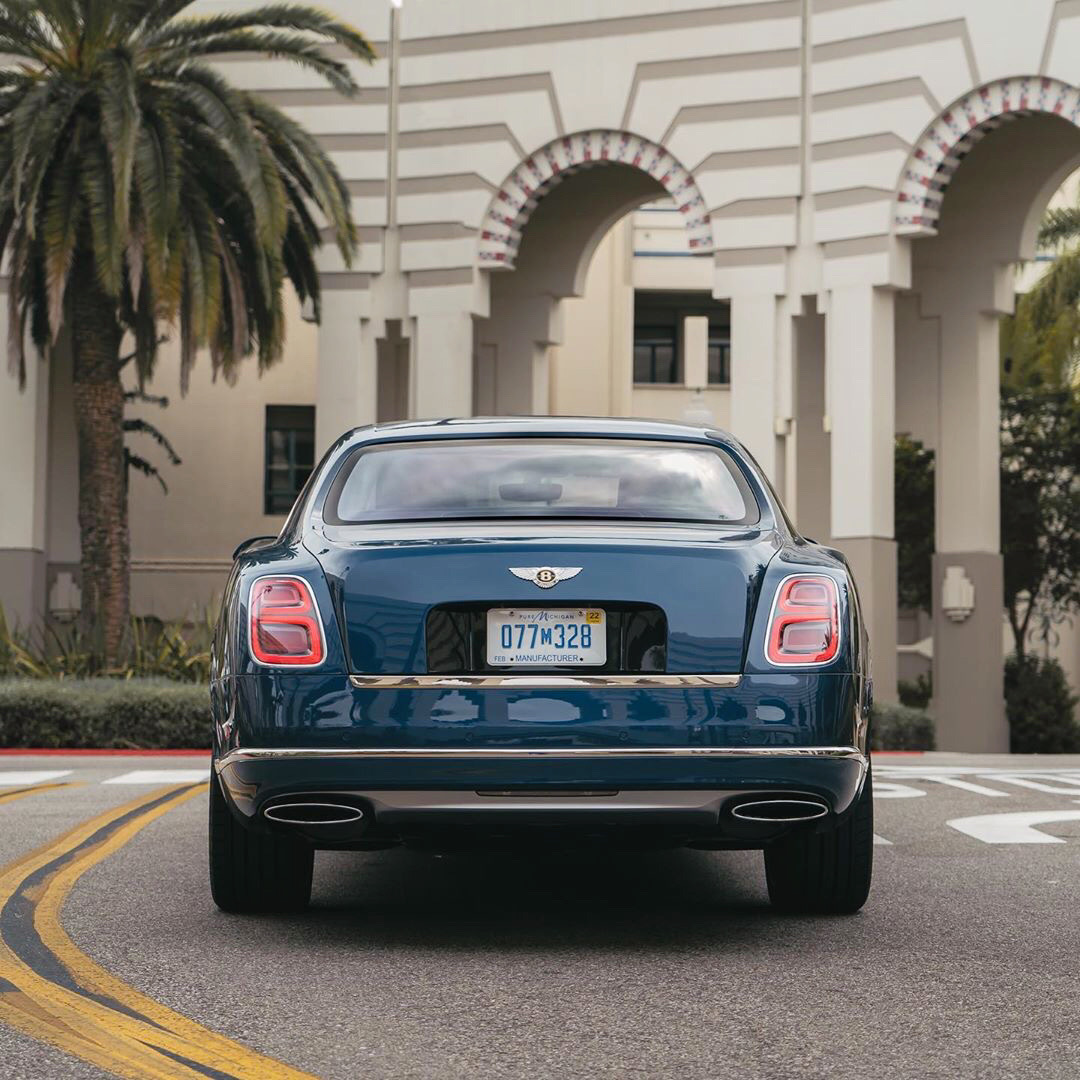 Bentley Mulsanne,气场很强，运动……